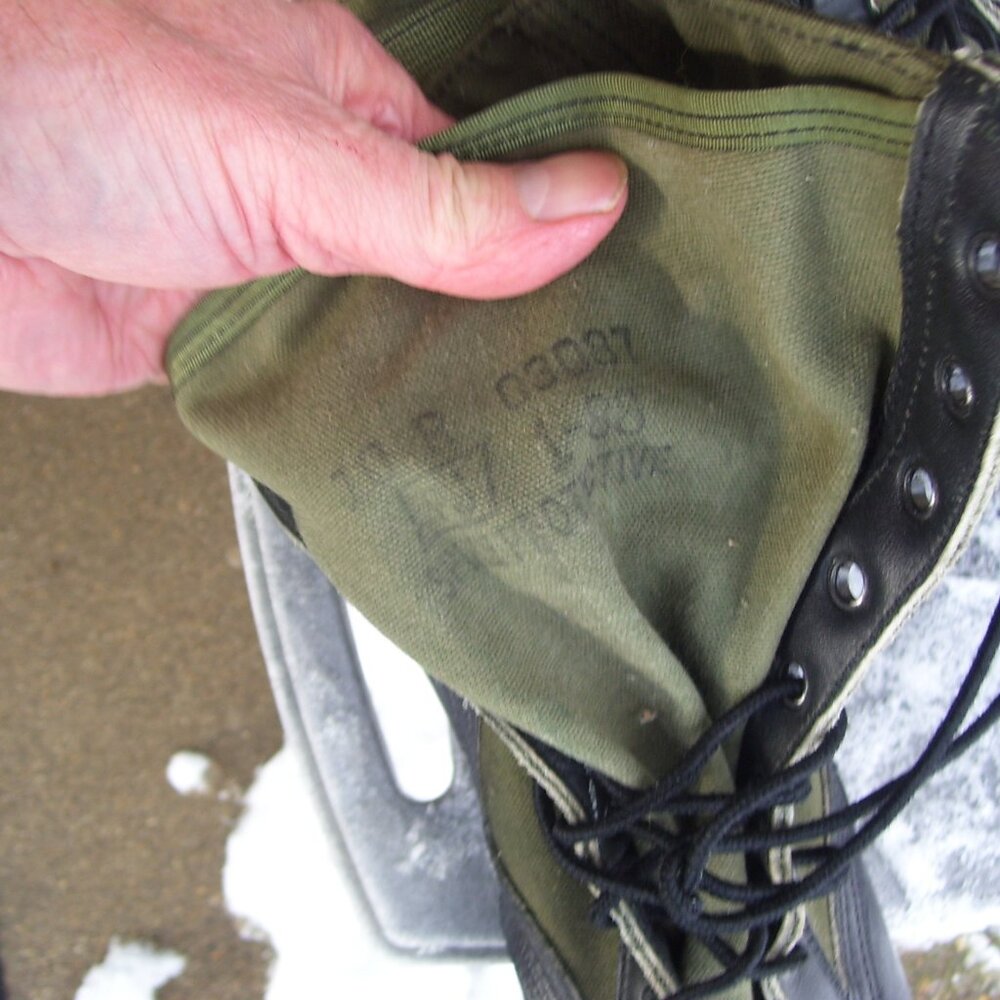 Vintage Ro Search Combat Jungle Boots Hiking Spike Protective Military 10 R USA - Picture 6 of 7